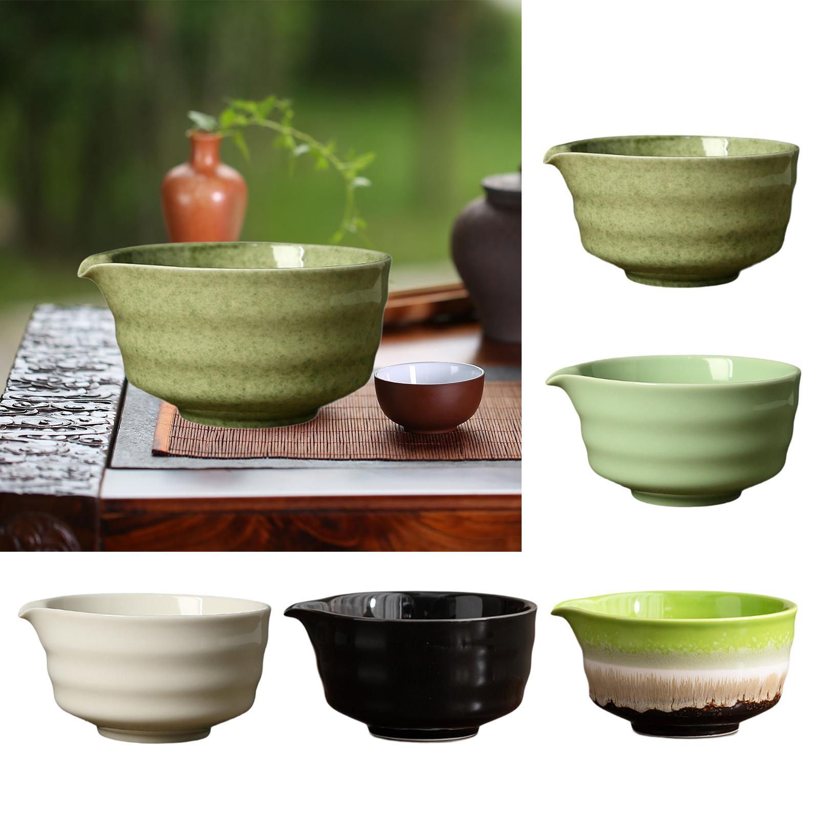 Japanese Tea - Seramik Matcha Kase Emzik ile Japon