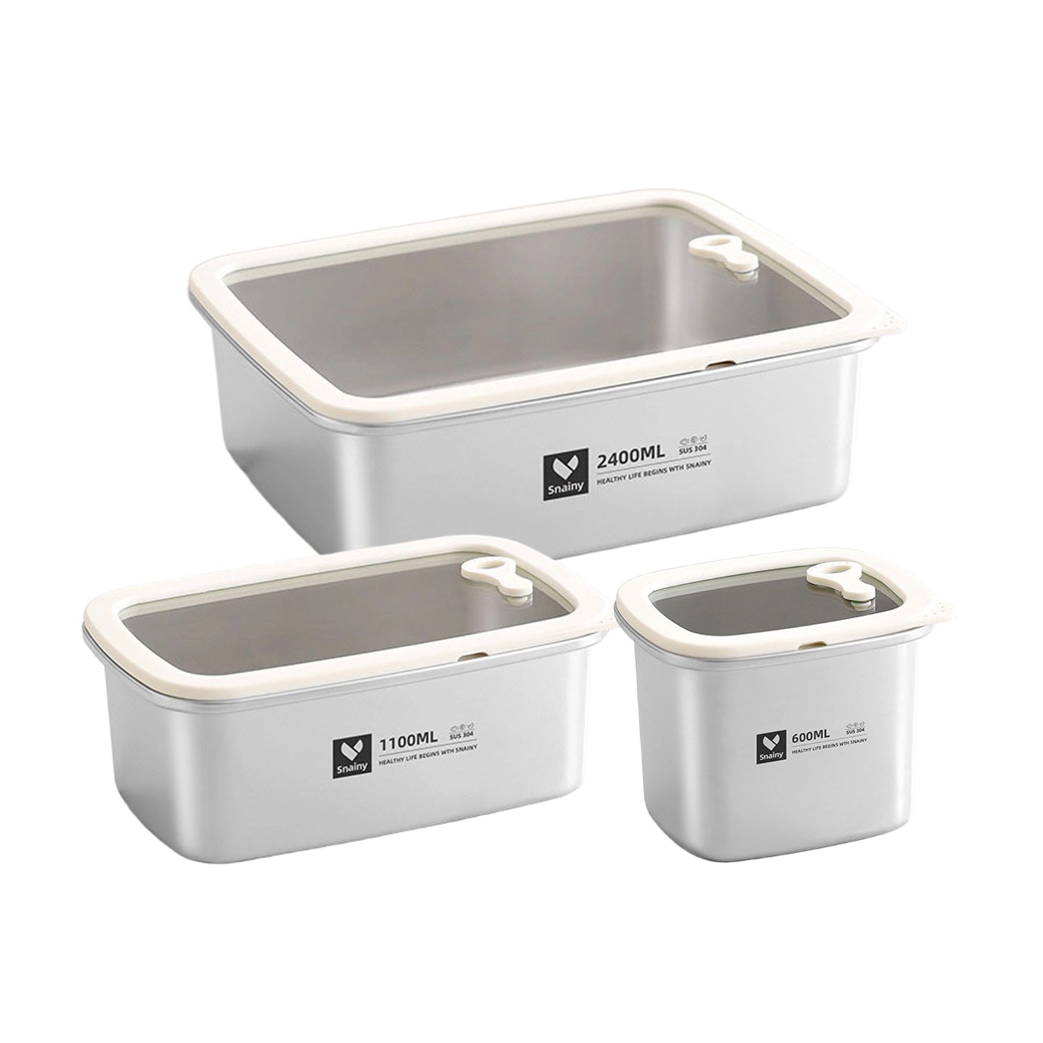 Bento Box - LFGB Sertifikalı Saf 304 Paslanmaz Çelik