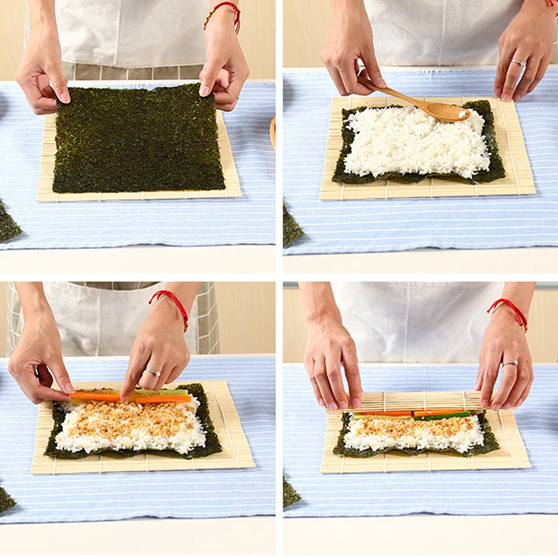 Bambu Suşi Haddeleme Mat yapış - Sushi Making Kit incelemesi ve fiyatı
