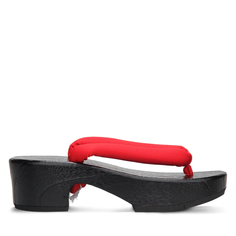 Kadın Siyah Hilal Ay Şekli Ahş - Geta Wooden Sandal incelemesi ve fiyatı