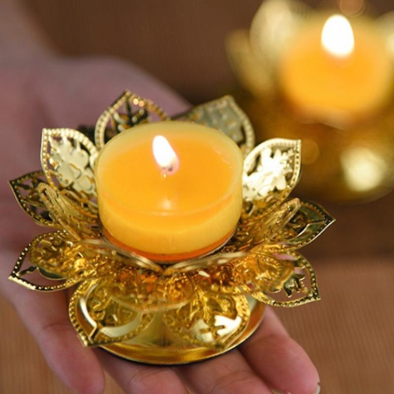 Altın Lotus Tasarımlı Tealight - Incense Holder incelemesi ve fiyatı