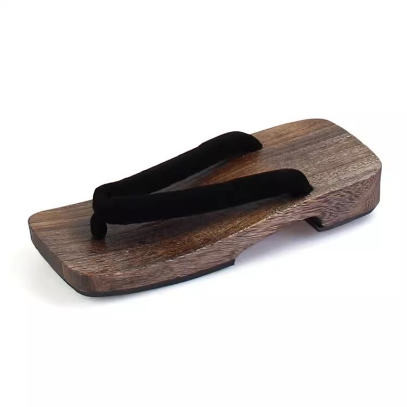 Erkek Kömür Rengi Cosplay Ahşa - Geta Wooden Sandal incelemesi ve fiyatı